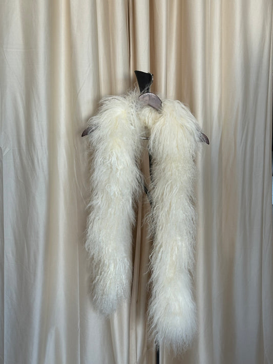 Mongolian Lamb Fur Scarf
