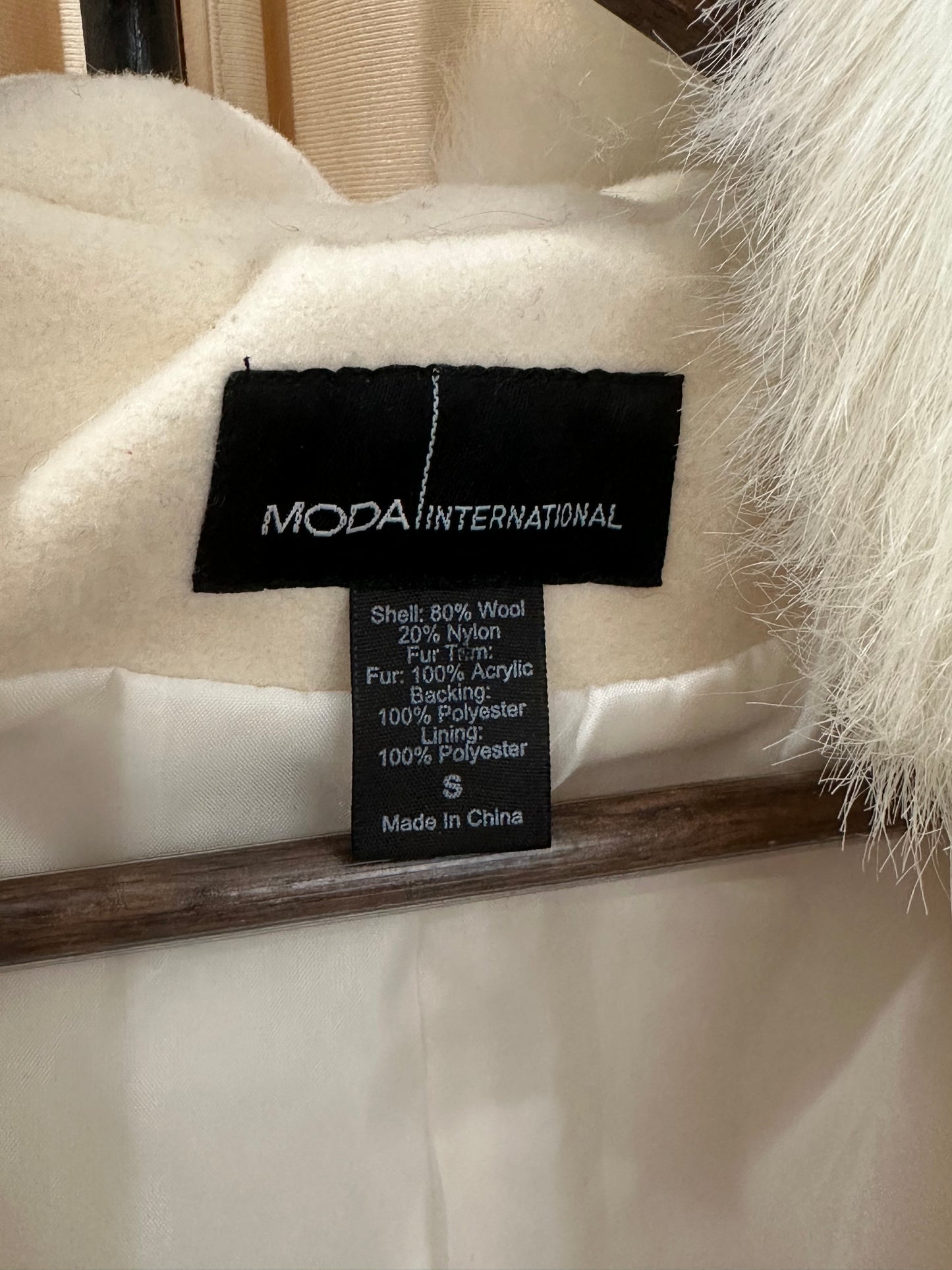 Moda International Coat Small