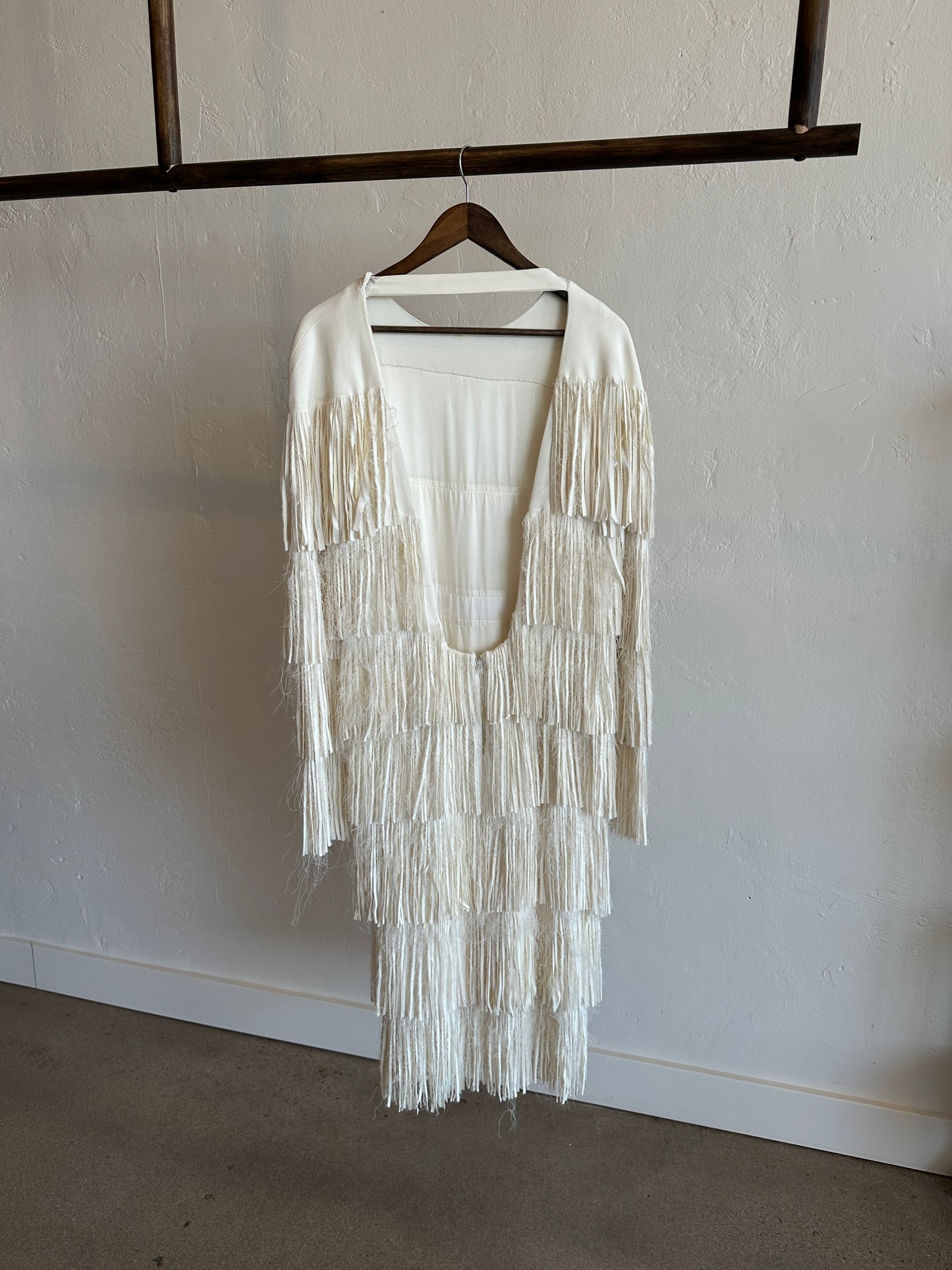 2015 Tom Ford Runway Fringe Dress