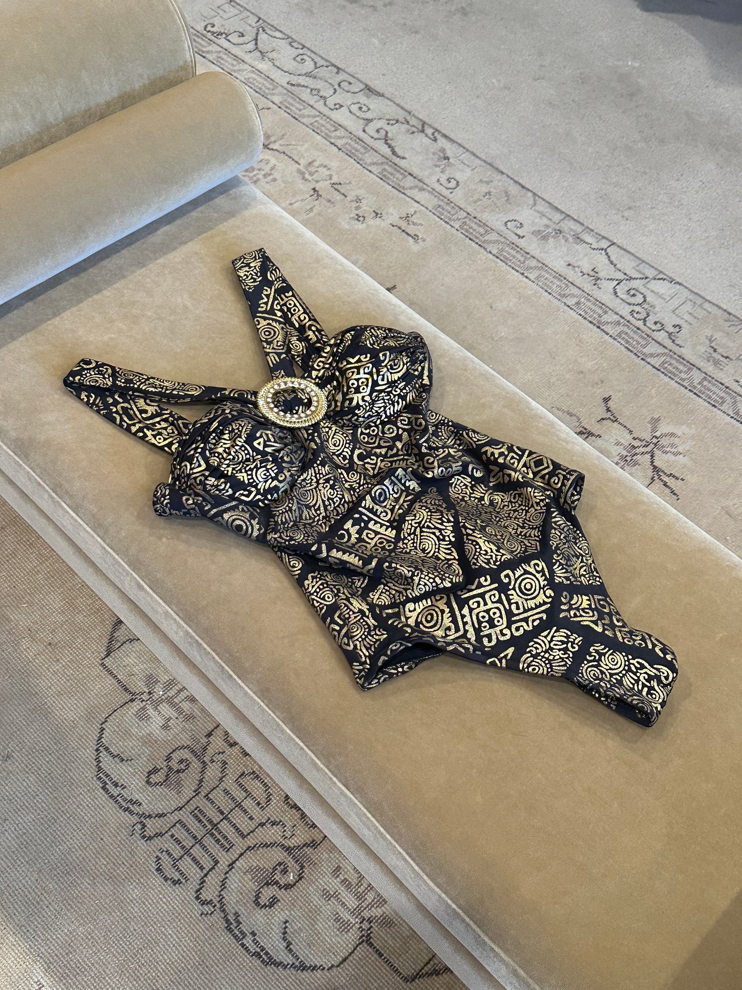 1980s one piece swim xs