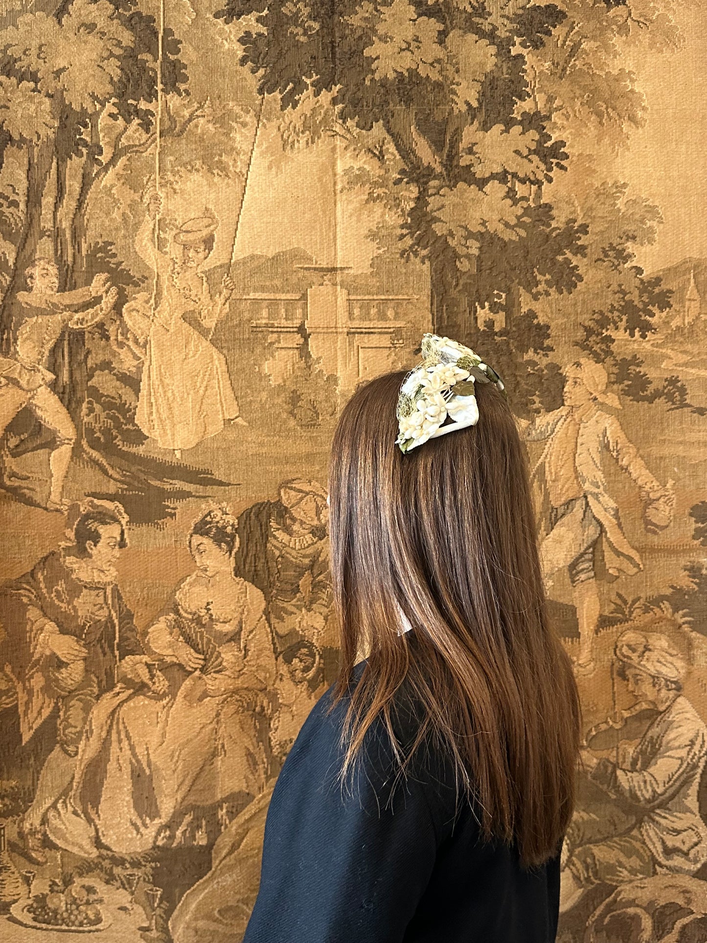 1920s Floral Headpiece