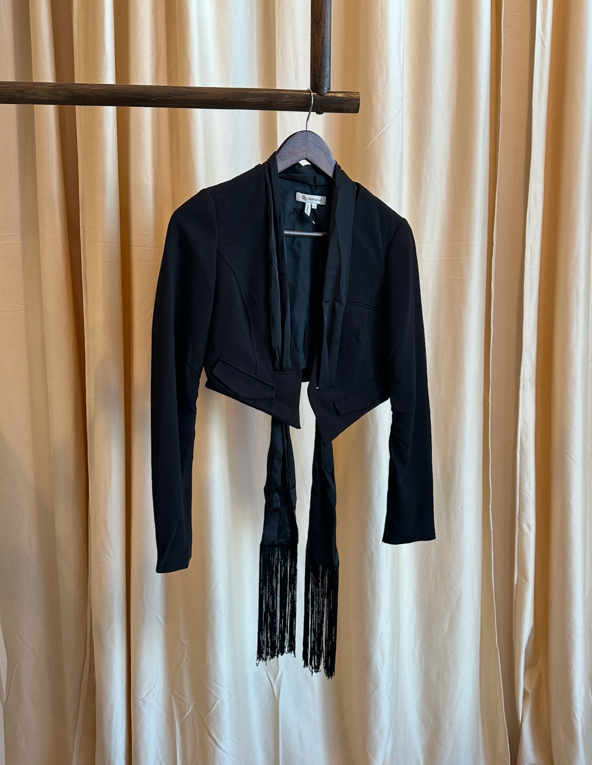 BCBG Scarfed Bolero