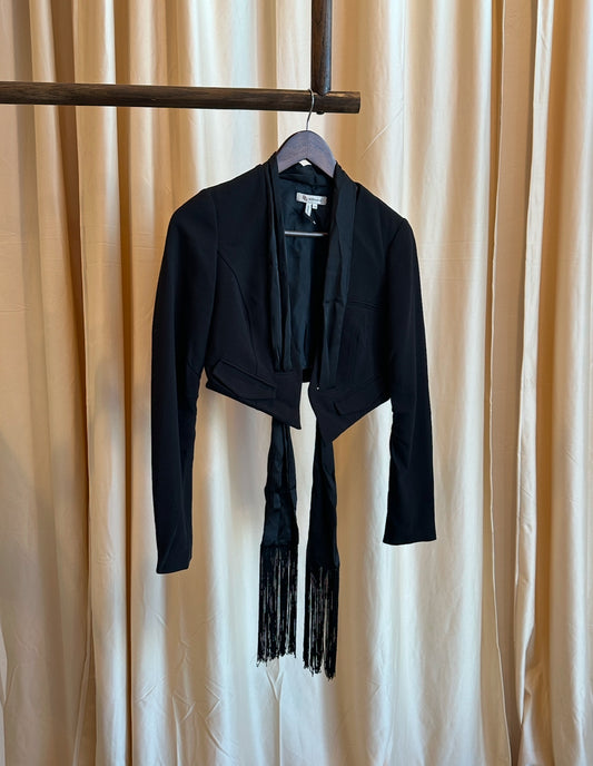 BCBG Scarfed Bolero