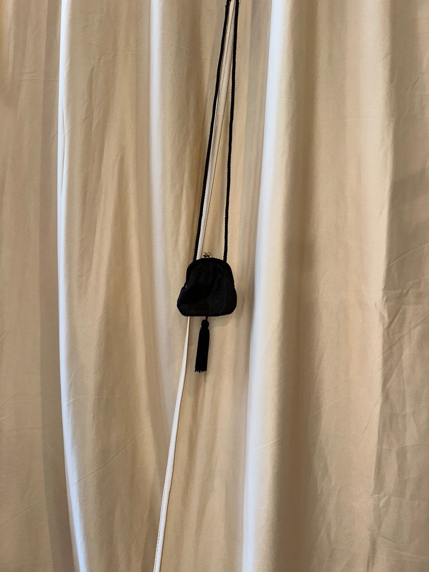 1990s mini tassel evening bag