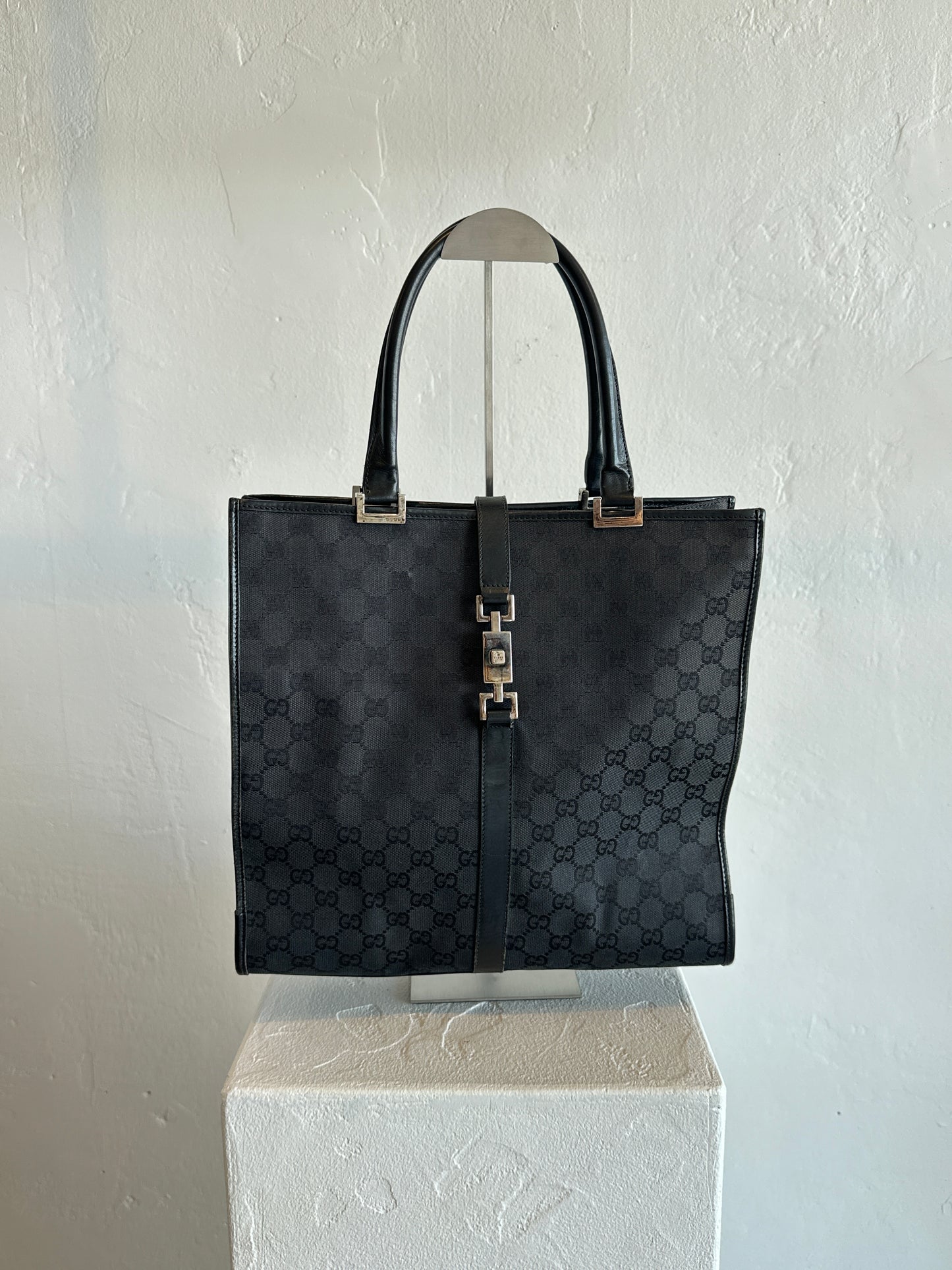 Gucci Jackie GG Canvas Tote Bag