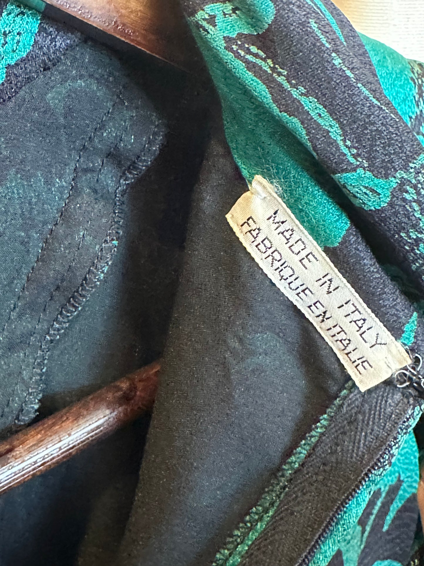 1980s Silk Ungaro Dress Made in Italy