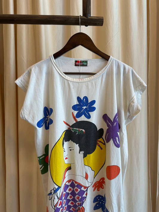 1980s Bluemarine t-shirt dress