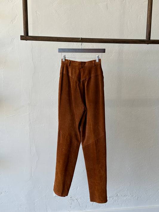 1980s Danier Suede Pants
