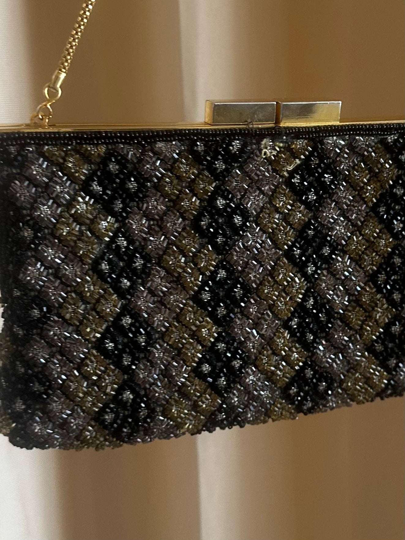 1960s Hand beaded Evening Bag