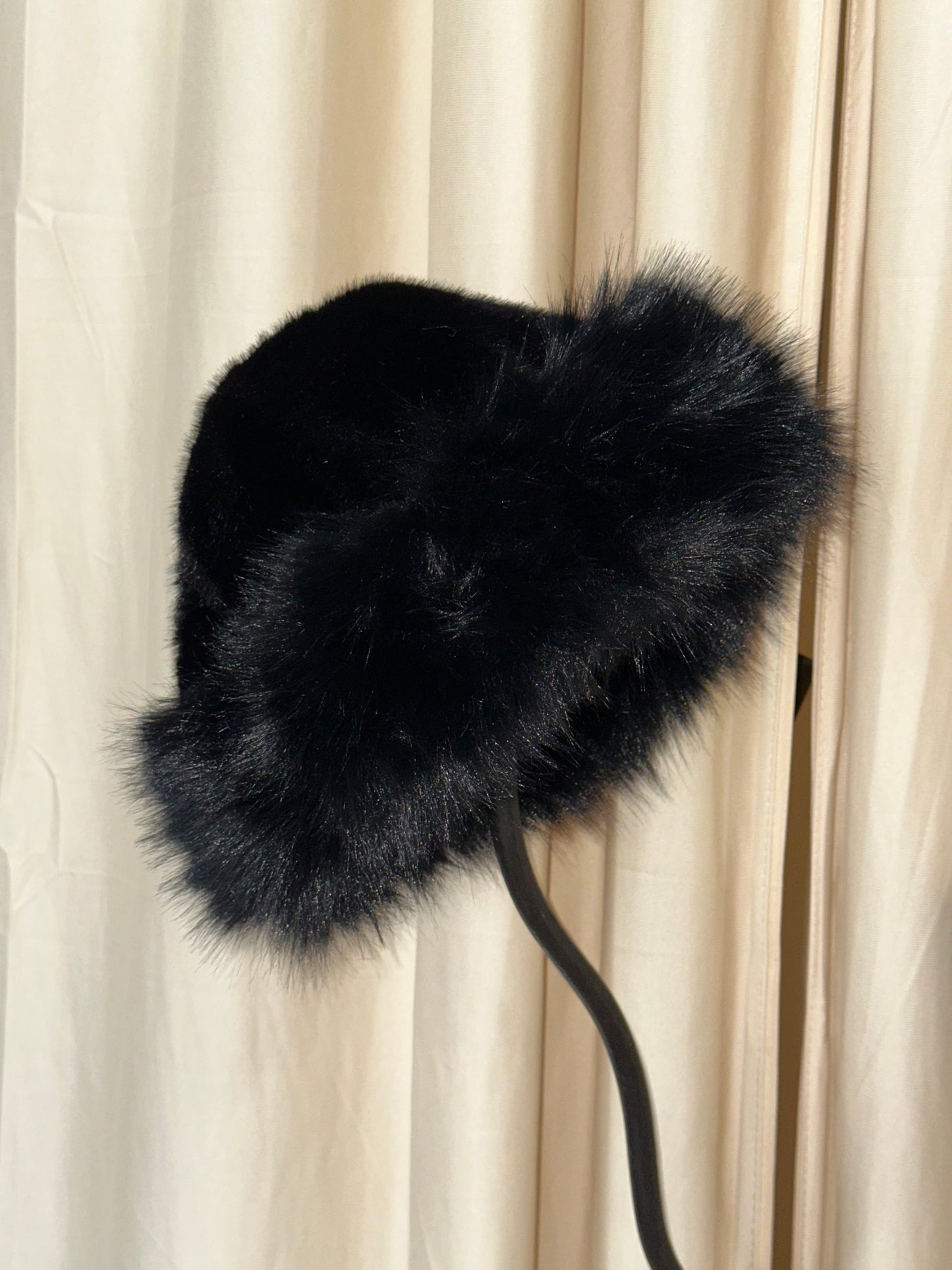90s Faux Fur Hat