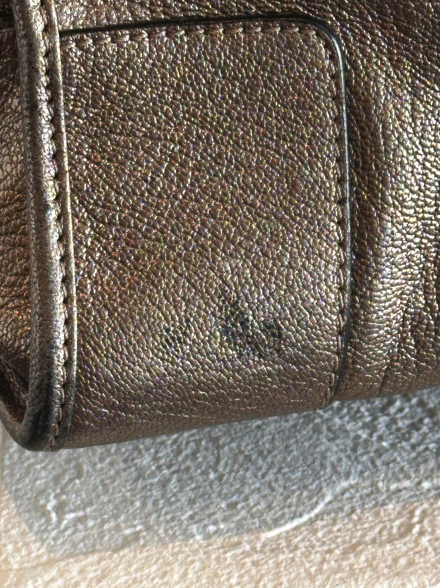 Loewe Metallic Amazona 28 Handbag