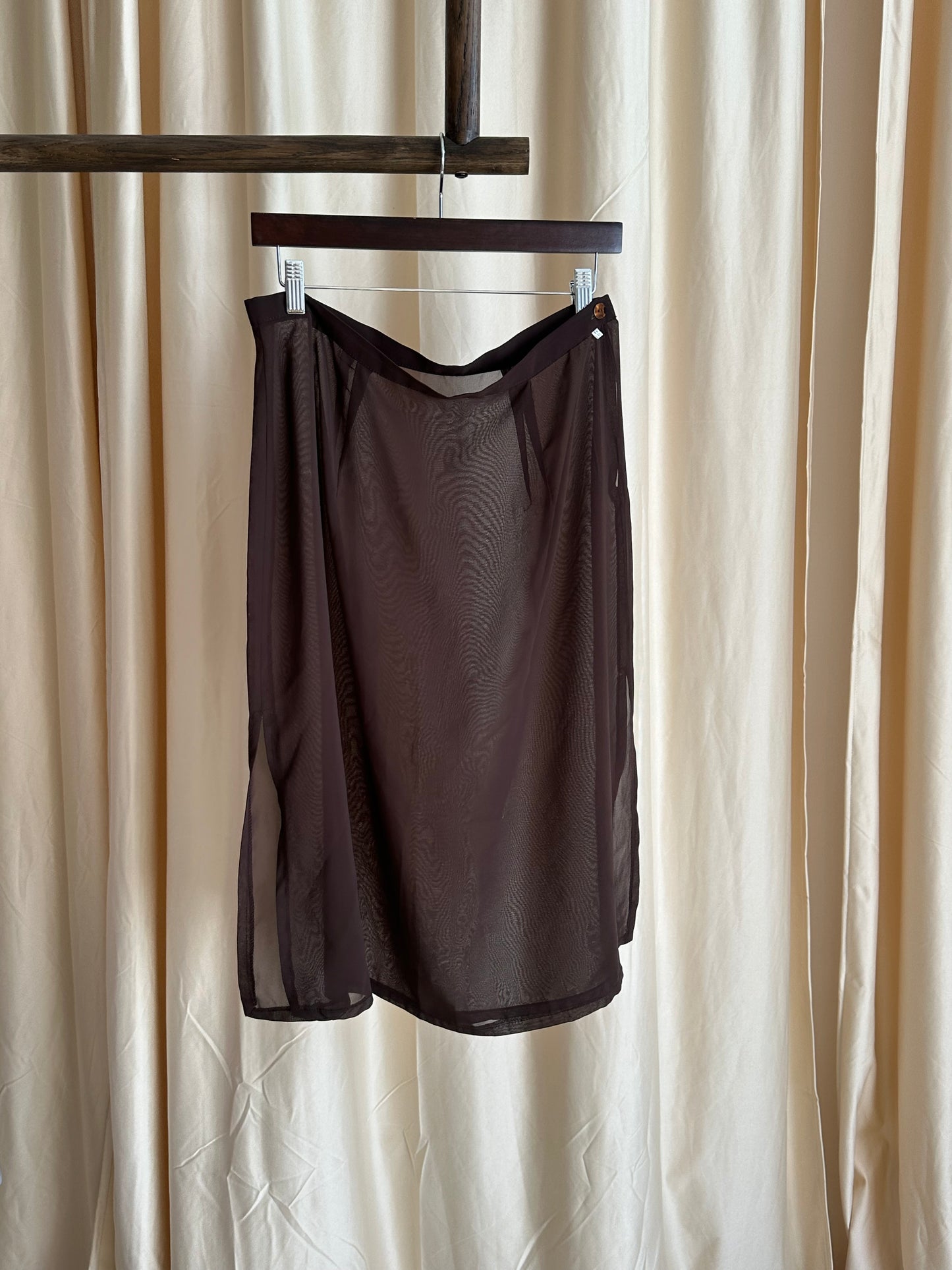 1990s Sheer Skirt