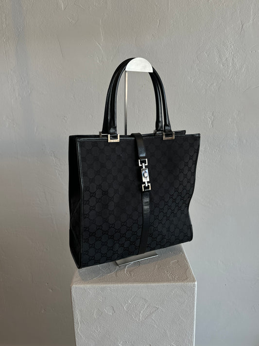 Gucci Jackie GG Canvas Tote Bag