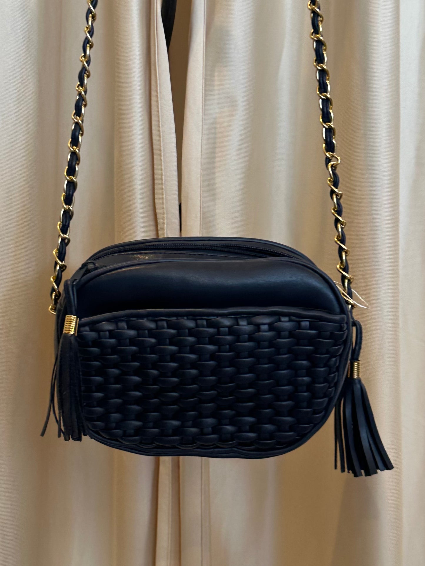 Woven Crossbody Bag