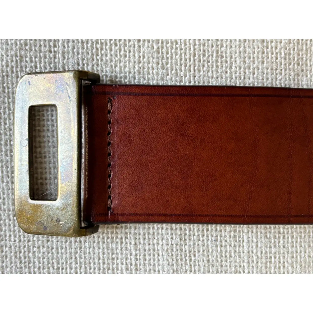Ralph Lauren Leather Belt •Made in Italy•