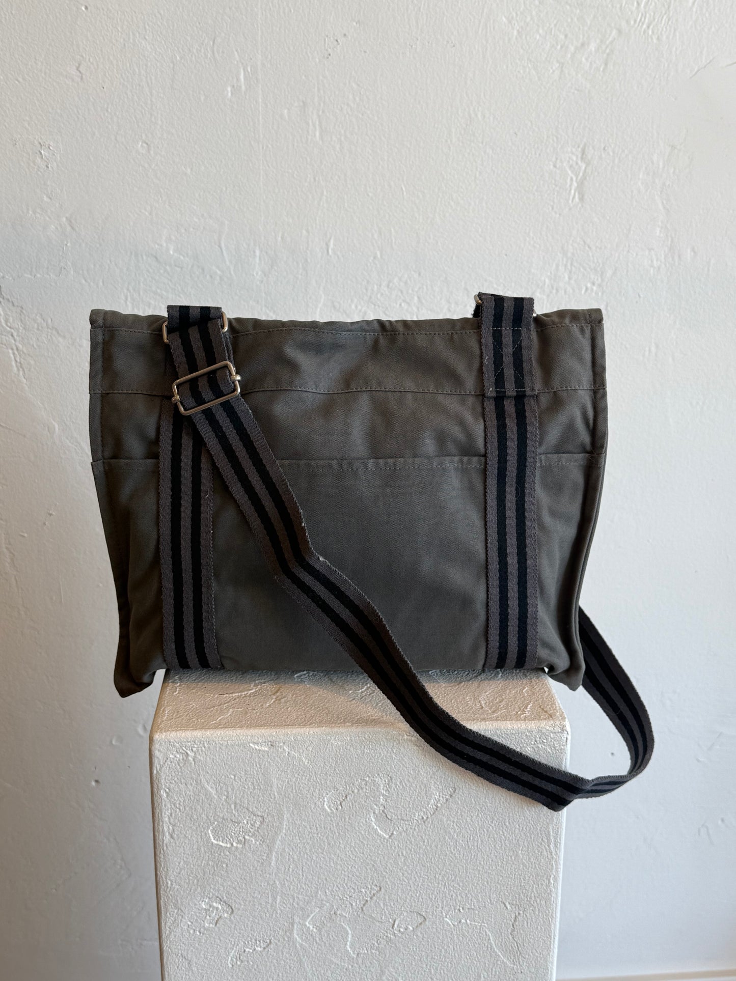 Hermès Toile Fourre Tout Messenger Bag