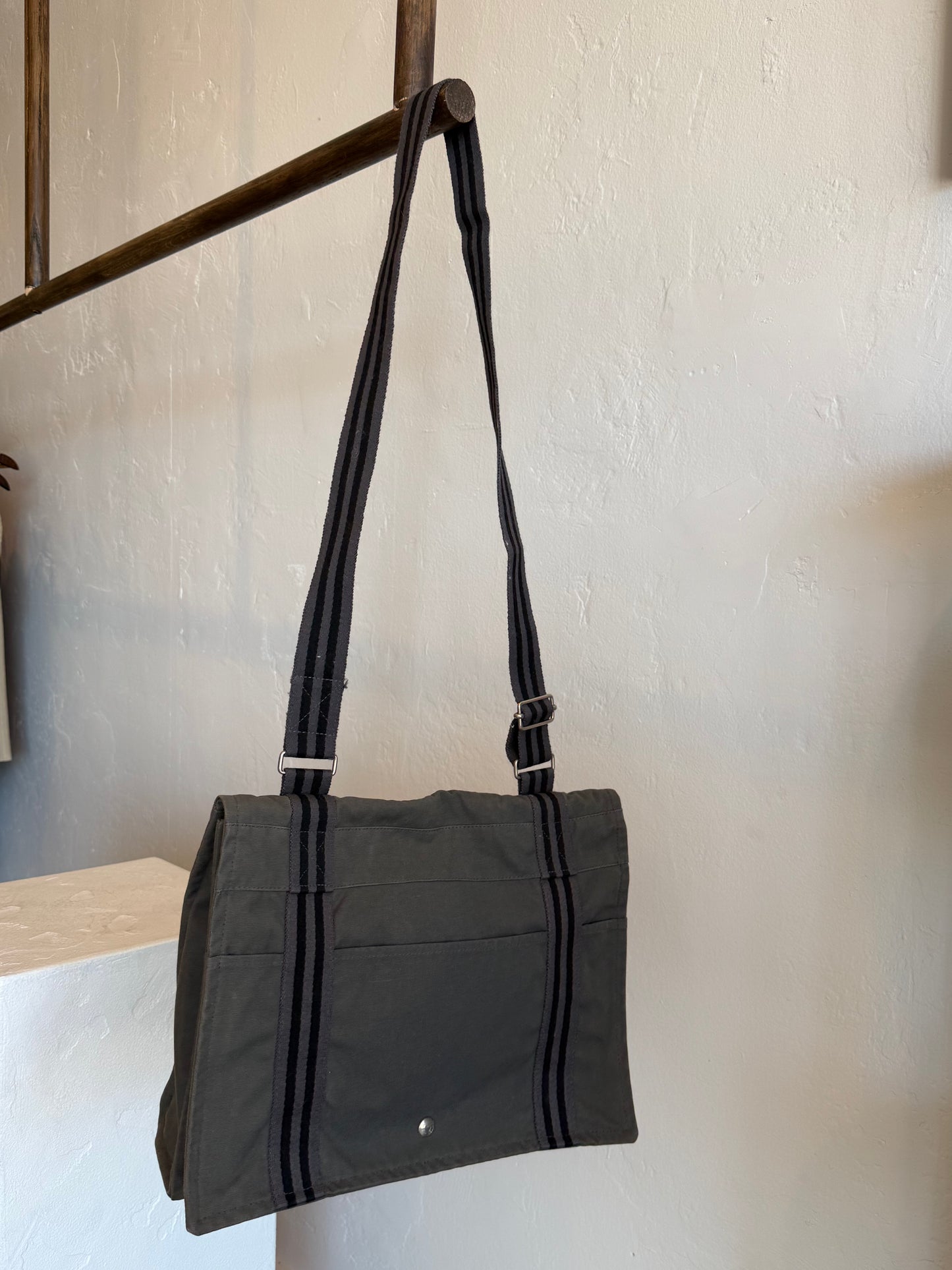 Hermès Toile Fourre Tout Messenger Bag
