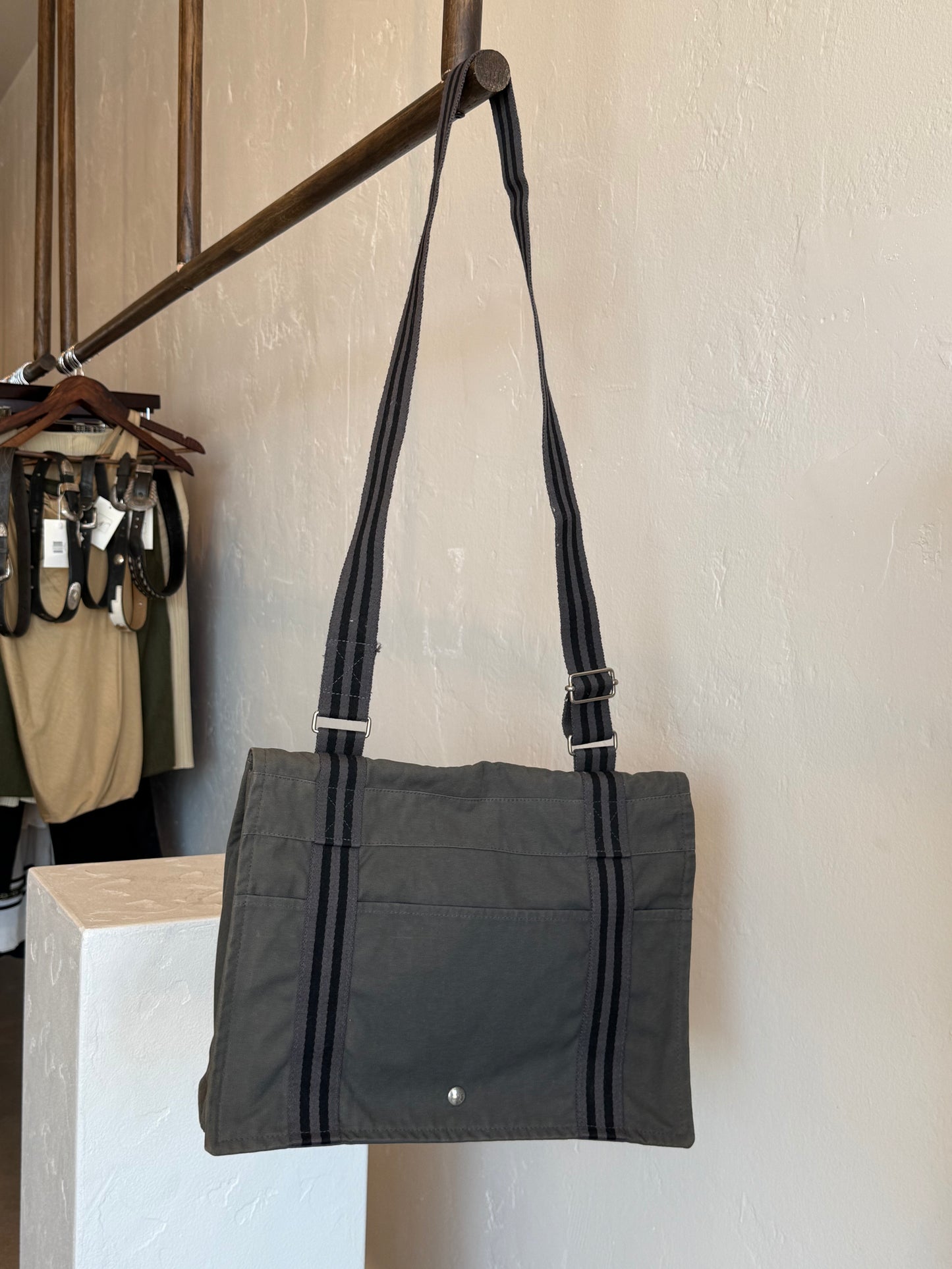 Hermès Toile Fourre Tout Messenger Bag