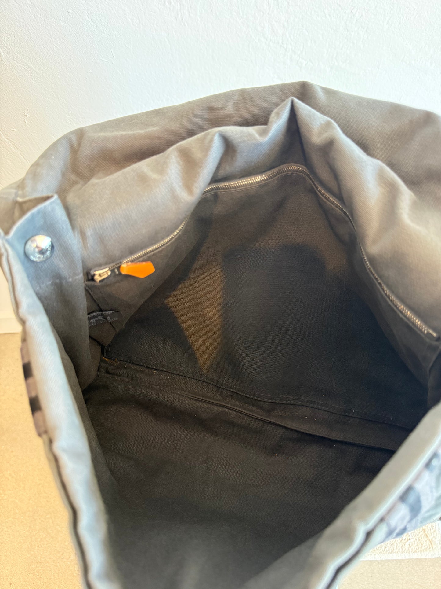 Hermès Toile Fourre Tout Messenger Bag