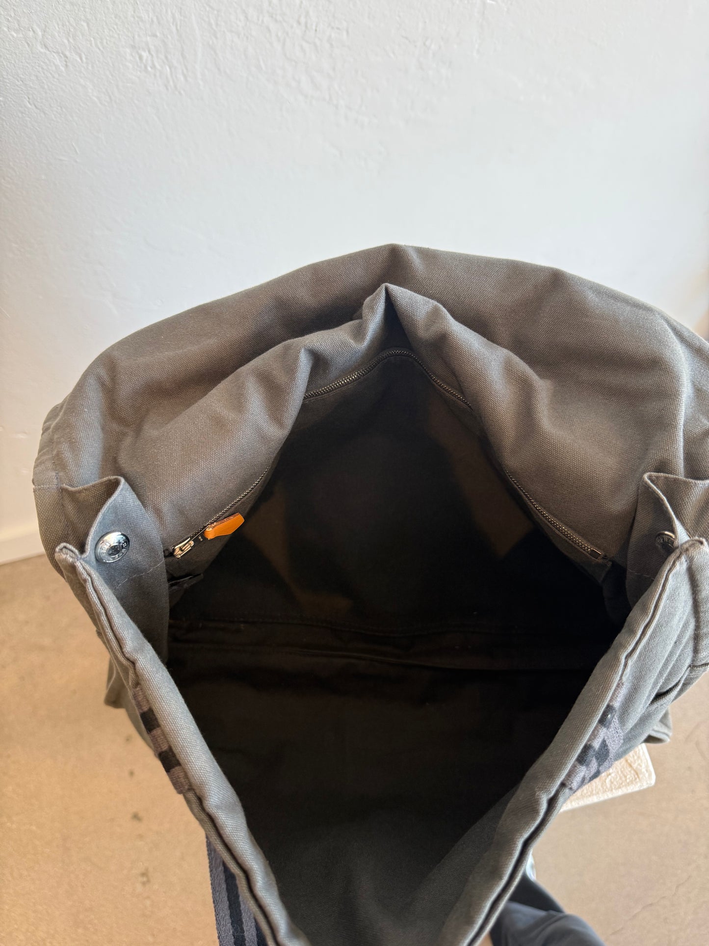 Hermès Toile Fourre Tout Messenger Bag