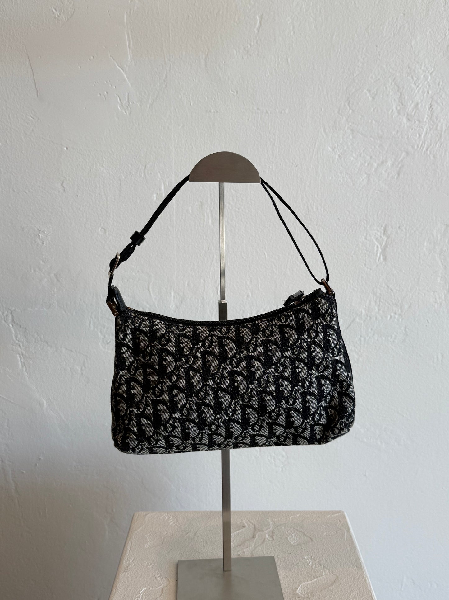 Dior Galliano Era Diorissimo Canvas Shoulder Bag
