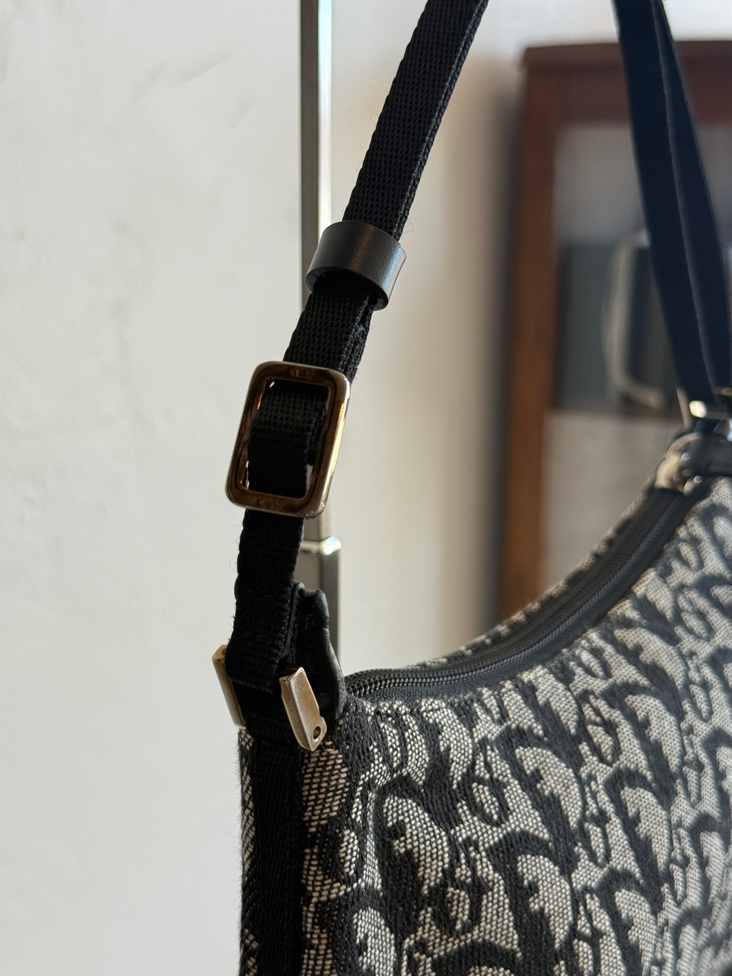 Dior Galliano Era Diorissimo Canvas Shoulder Bag