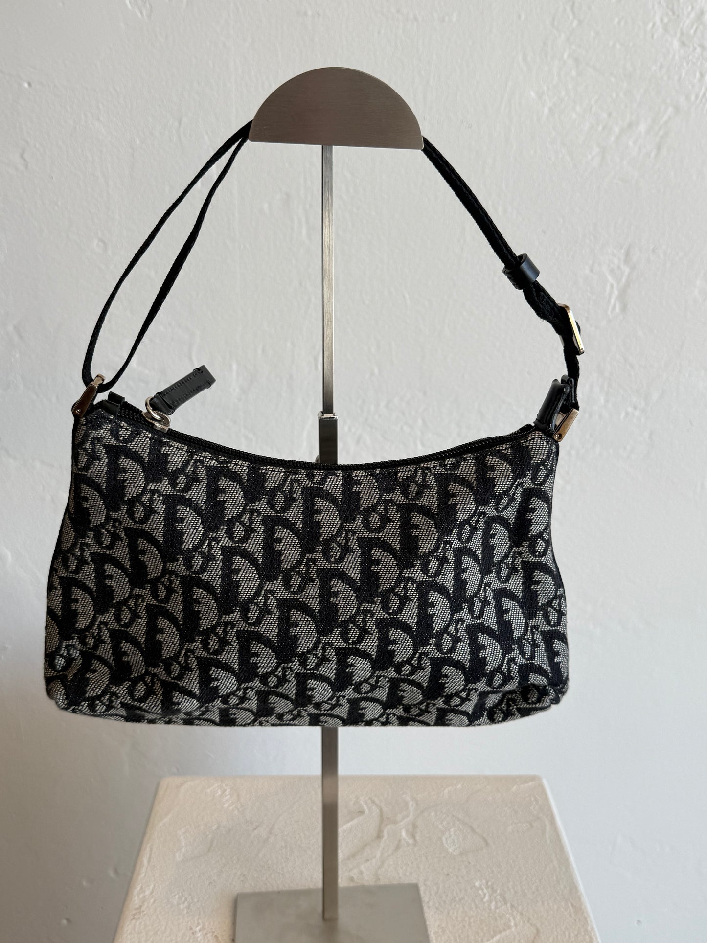 Dior Galliano Era Diorissimo Canvas Shoulder Bag