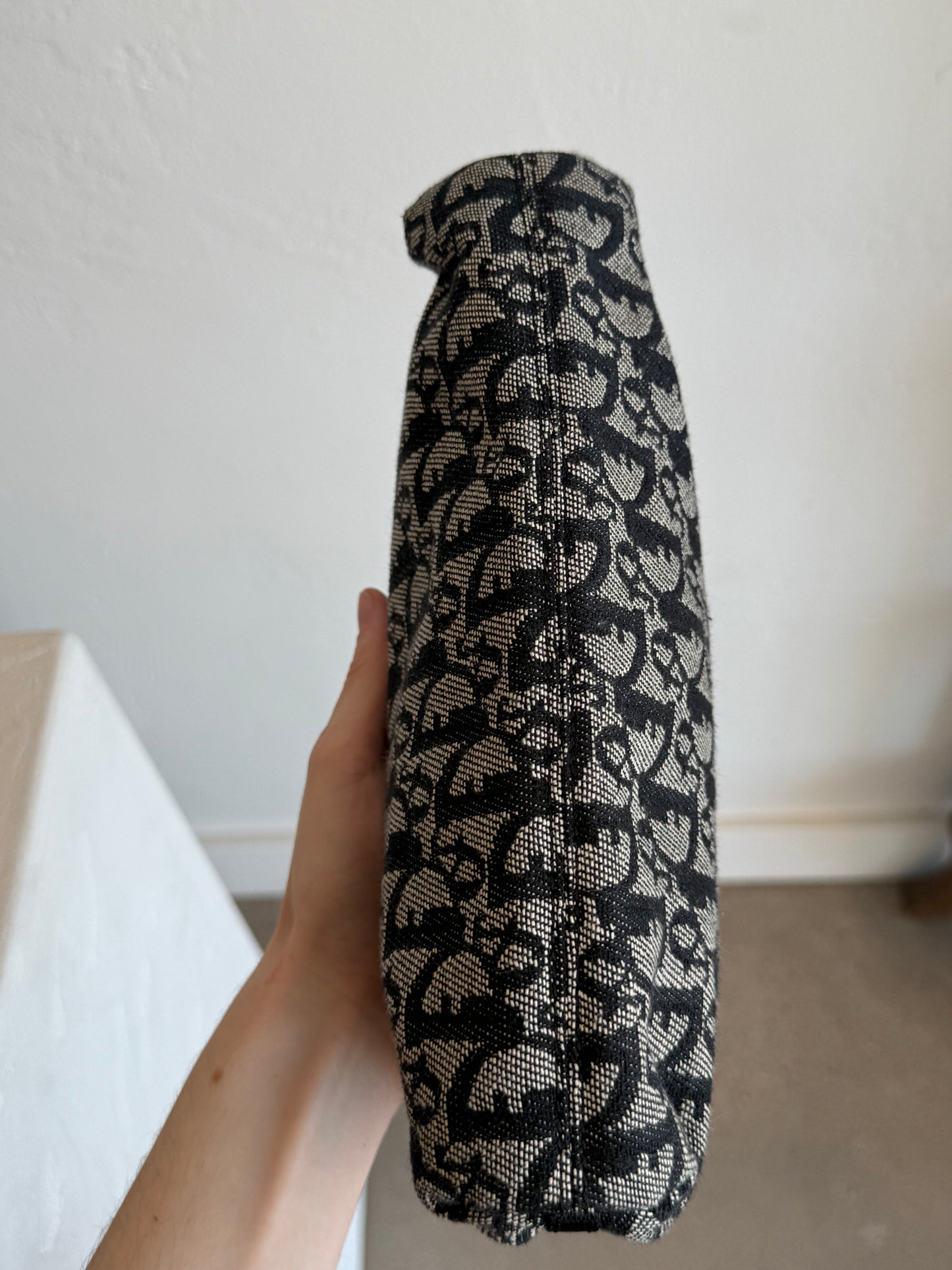 Dior Galliano Era Diorissimo Canvas Shoulder Bag