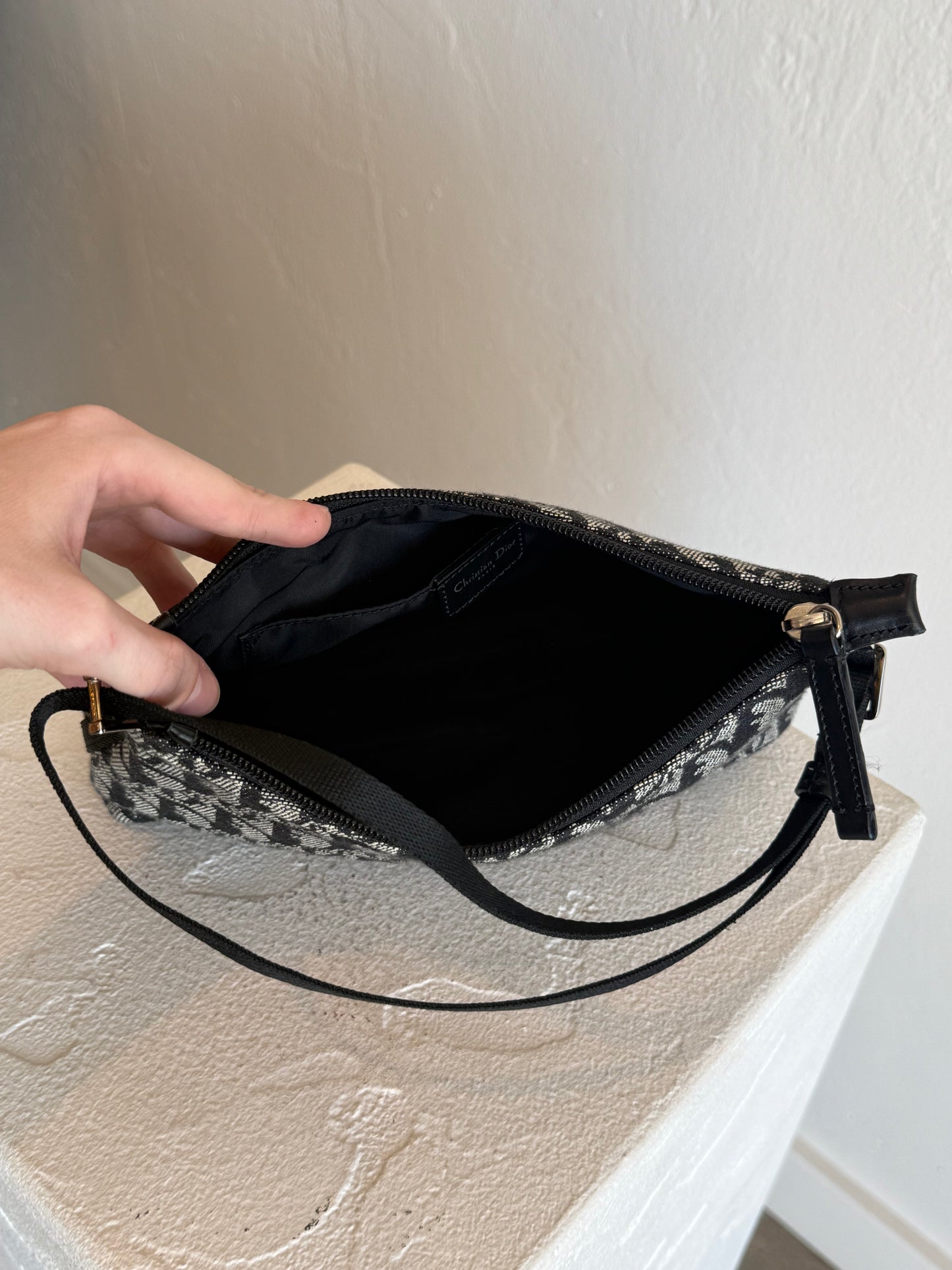 Dior Galliano Era Diorissimo Canvas Shoulder Bag
